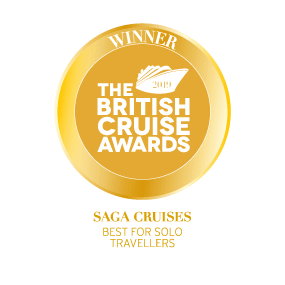 The British Cruise Awards 2019 Winner Best for Solo Travellers
